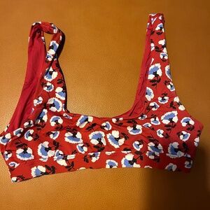 Dippin Daisy Floral Bikini top